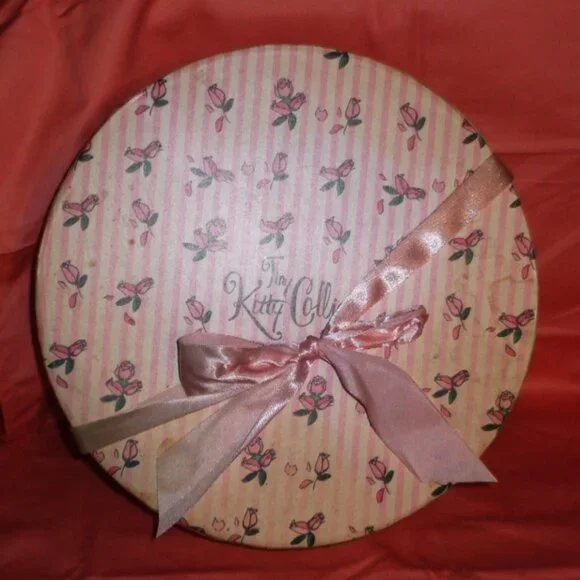 TONNER TINY KITTY FOREVER YOURS BRIDE HAT BOX W/LINGERIE-NEW IN HAT BOX-